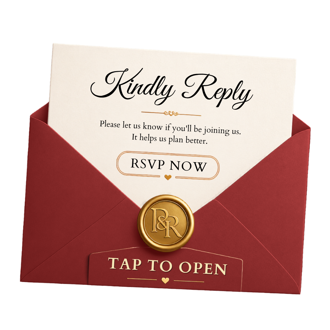 RSVP invitation card
